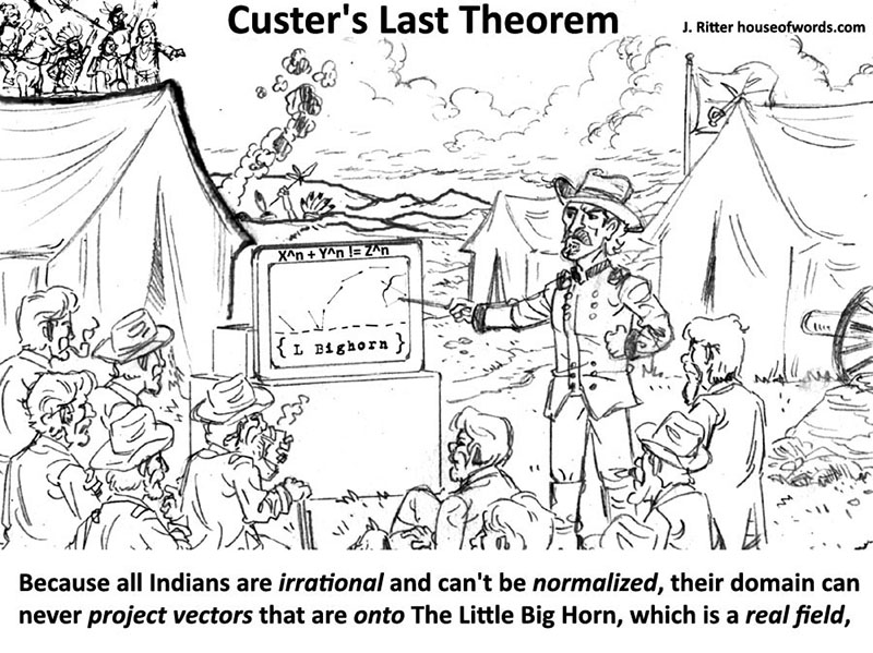 Custers Last Theorem. Math Humor. Fermats Last Theorem. 2017. Jack Ritter. www.houseofwords.com